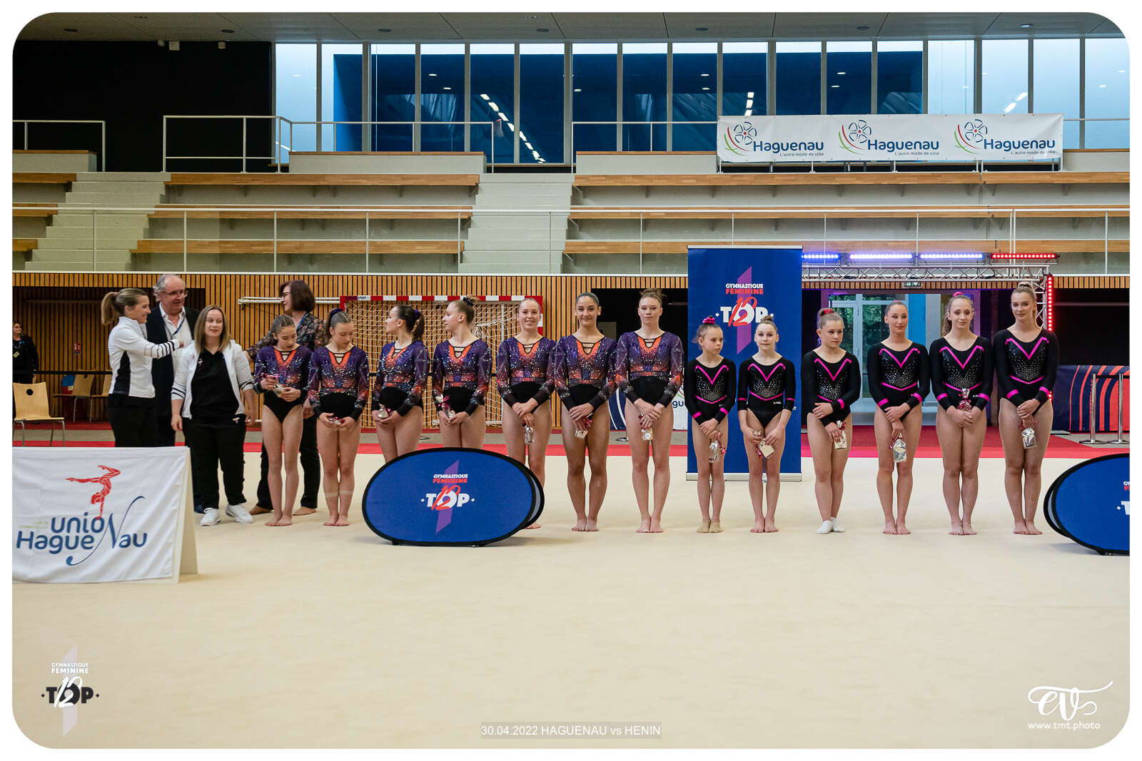 TOP 12 : GYM UNION HAGUENAU vs HENIN GYM